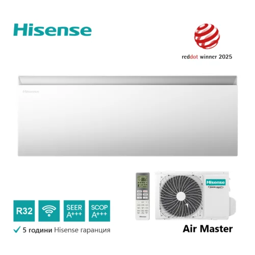 Hisense, инверторен климатик AIR MASTER White 18000 BTU (*) 3 Hisense, инверторен климатик AIR MASTER White 18000 BTU (*) - Air master white new266