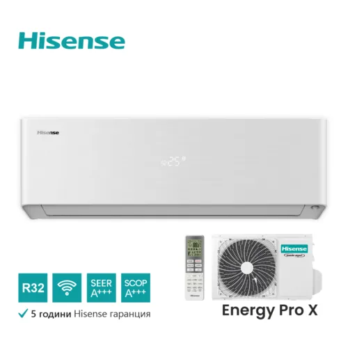 Hisense, инверторен климатик Energy Pro X White 18000 BTU (*) 4 Hisense, инверторен климатик Energy Pro X White 18000 BTU (*) - ENERGY PRO X WHITE new266